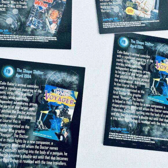 Doctor Who 'The Definitive Collection Series 2' Foil Stamped F1 - F11 Lot - Picture 13 of 13